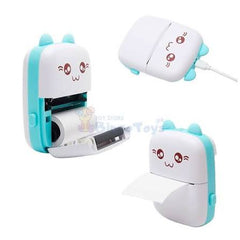 Meow Pocket Printer, Mini Bluetooth Photo Printer, Pocket Printer With Thermal Paper Roll, Wireless Mini Printer For Memo Receipt Label Notes, Thermal ...