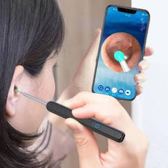 Ear Cleaner High Precision Ear Wax Removal Tool with Camera with LED Light Wireless Cleaner Smart Ear Cleaning Kit